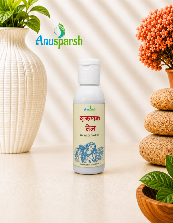 Anusparsh Darunak Tel – Traditional Hair Oil for Dandruff Care