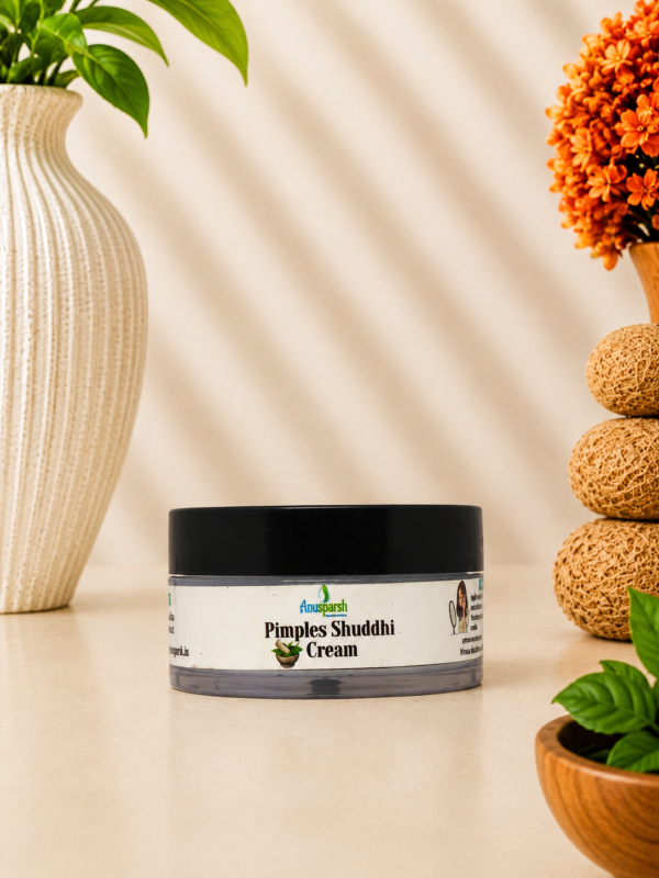 Anusparsh Pimple Shuddhi Cream – Herbal Facial Care for Acne-Prone Skin