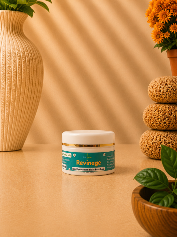 Anusparsh Revinage Cream | Skin Rejuvenation Night Face Care Cream