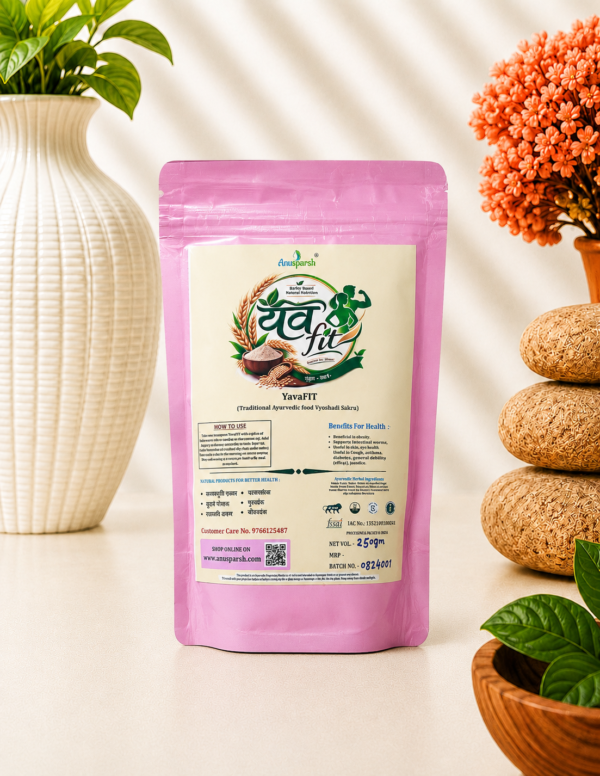 Anusparsh YavaFit – Traditional Ayurvedic Barley-Based Nutrition